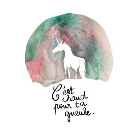 Badges trash Deloffre - C'est chaud pour ta gueule