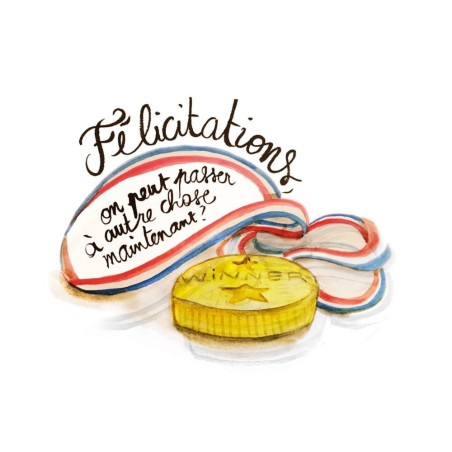 Badges trash Deloffre - Félicitation, on peut passer à autre chose maintenant ,