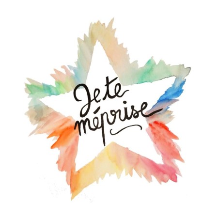 Badges trash Deloffre - Je te méprise