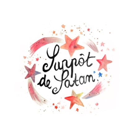 Badges trash Deloffre - Suppôt de Satan