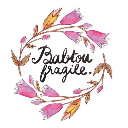 Badges trash Deloffre - Babtou fragile