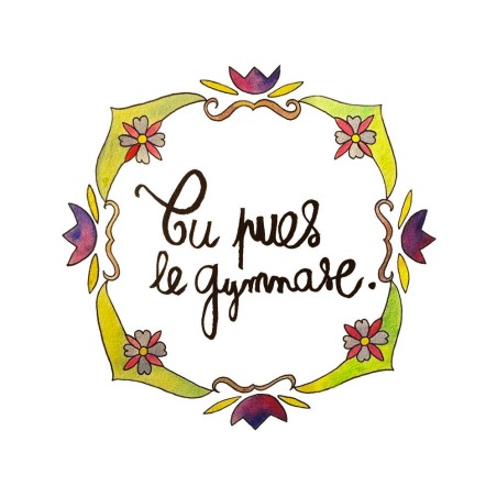 Badges trash Deloffre - Tu pues le gymnase