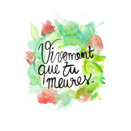 Badges trash Deloffre - Vivement que tu meurts