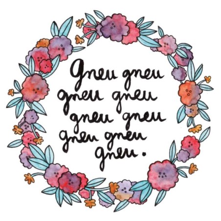 Badges trash Deloffre - Gneu gneu gneu