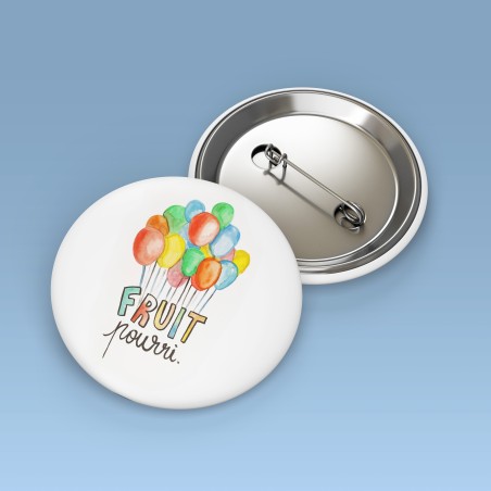 Badges trash Deloffre - Fruit pourri