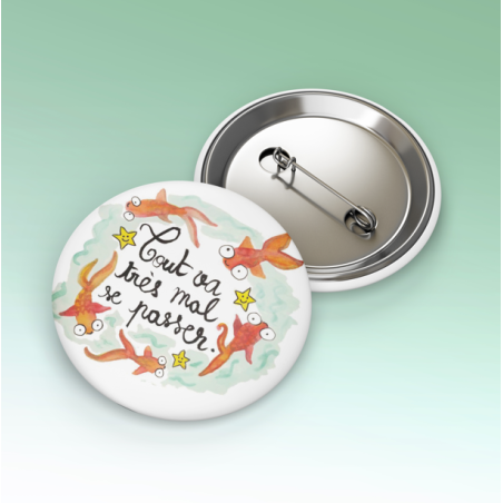 Badges trash Deloffre - Tout vas très mal se passer