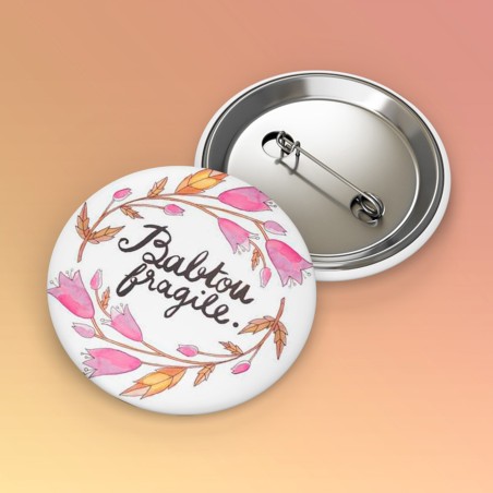 Badges trash Deloffre - Babtou fragile