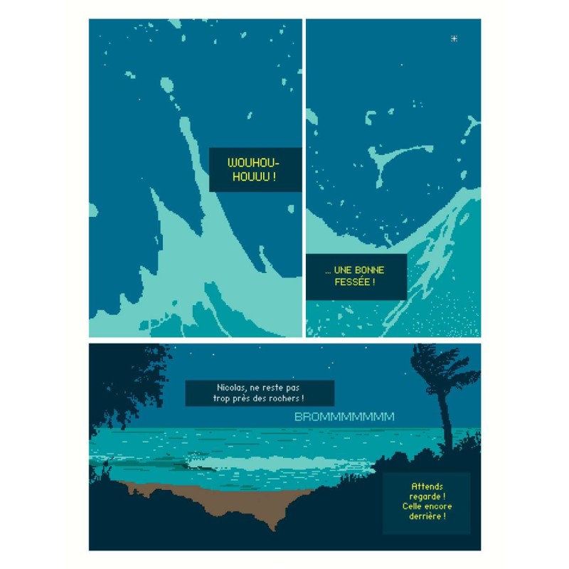 La vague gelée, par EMG