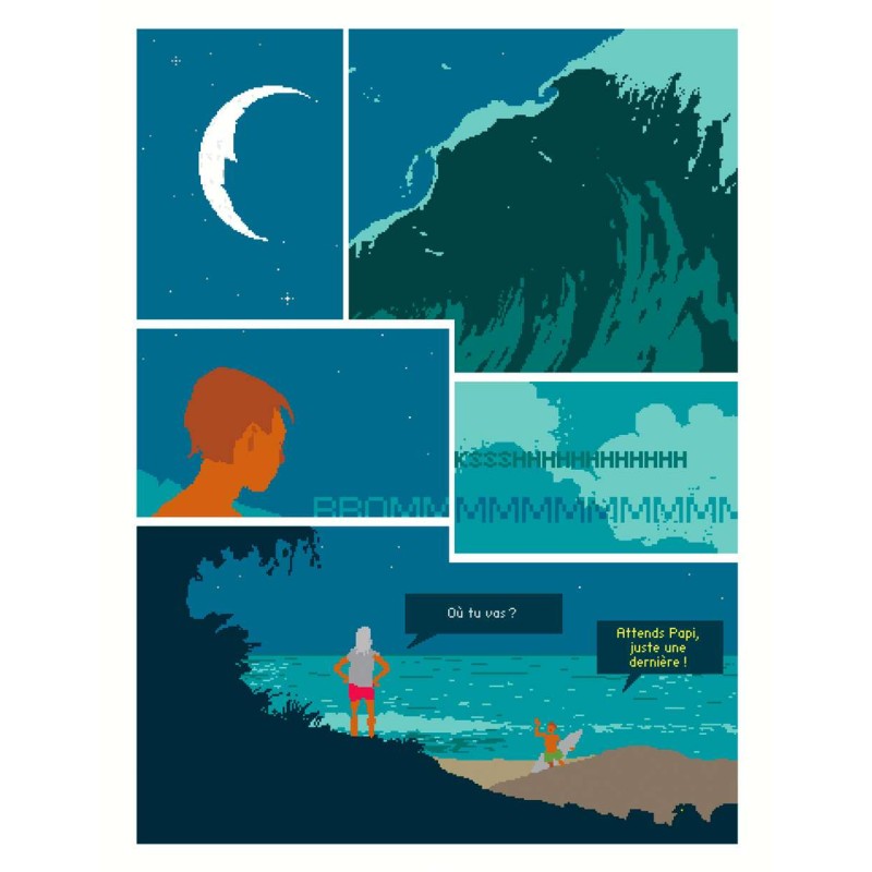 La vague gelée, par EMG