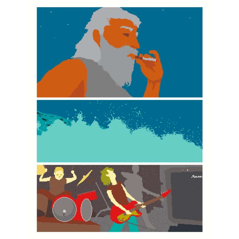 La vague gelée, par EMG