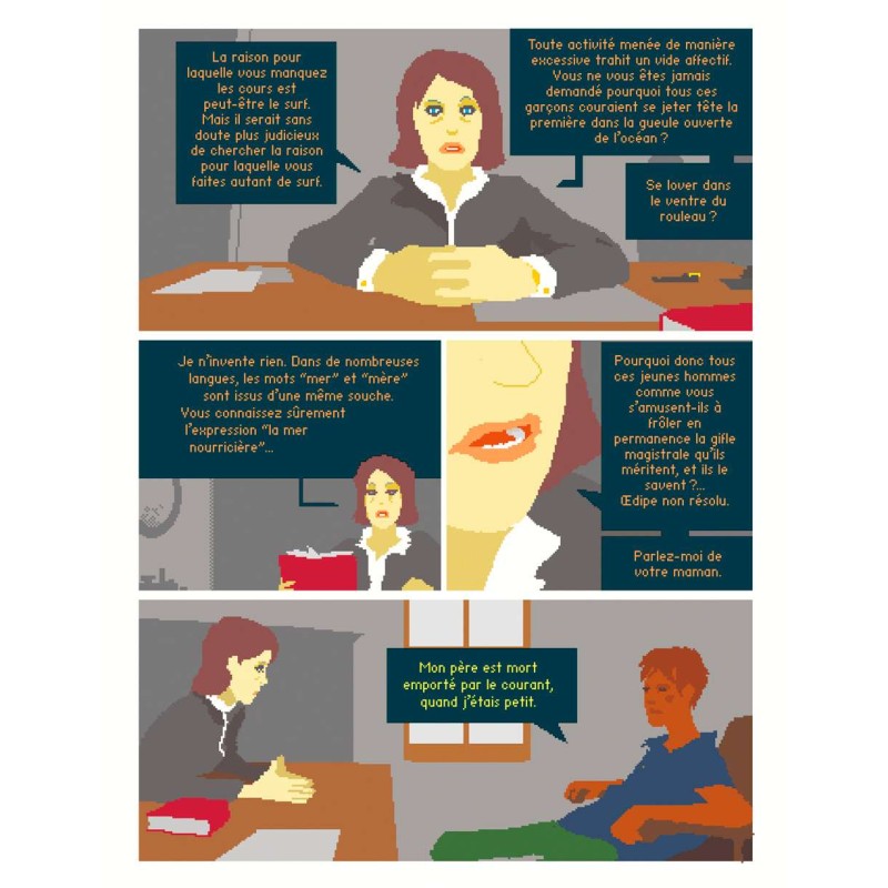 La vague gelée, par EMG