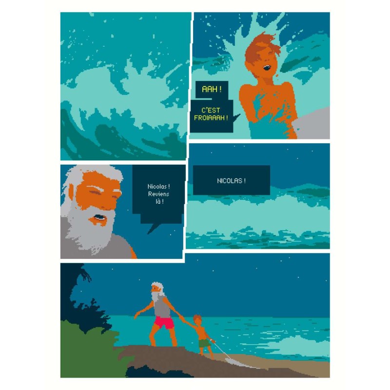 La vague gelée, par EMG