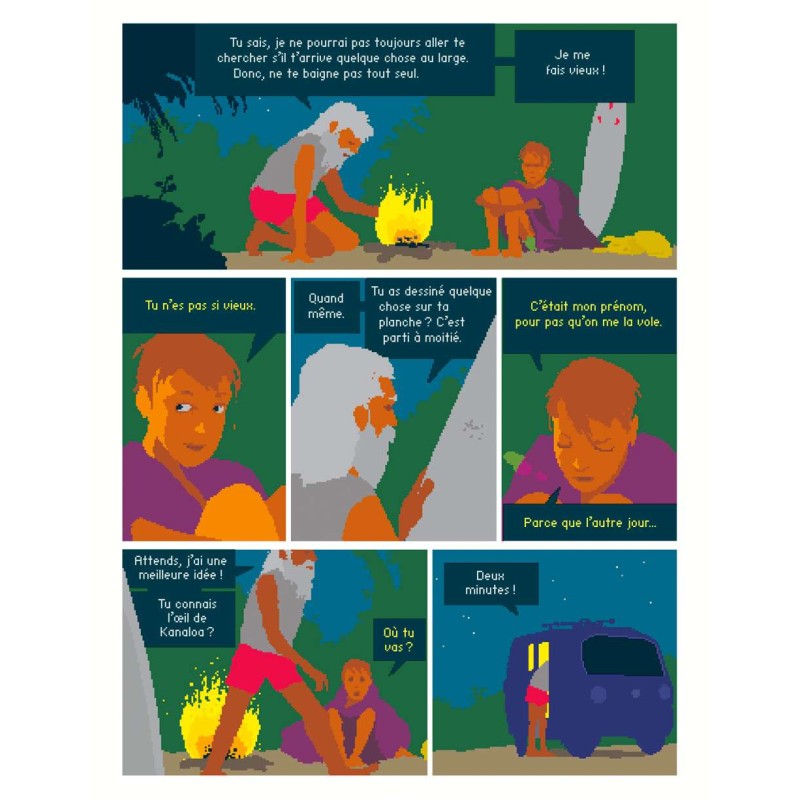 La vague gelée, par EMG