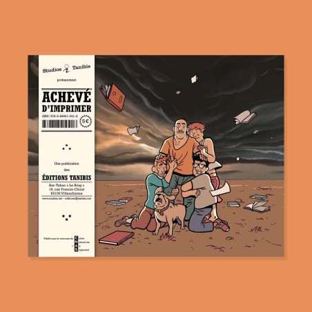 Achevé d'imprimer, par les Studios Tanibis