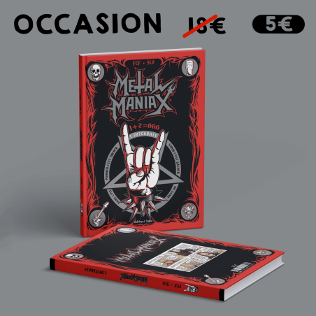 Metal Maniax - LIVRE D'OCCASION