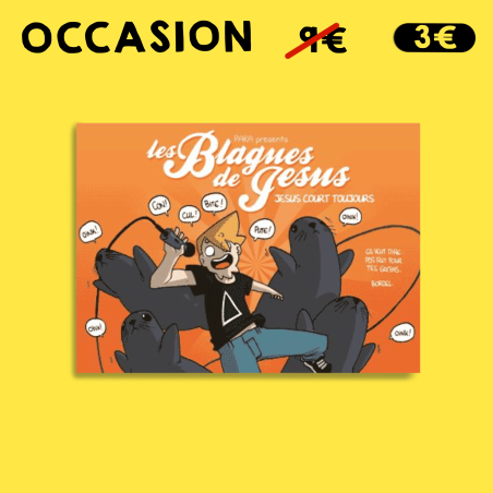 copy of Les Blagues de Jésus tome 4 : Jésus court toujours