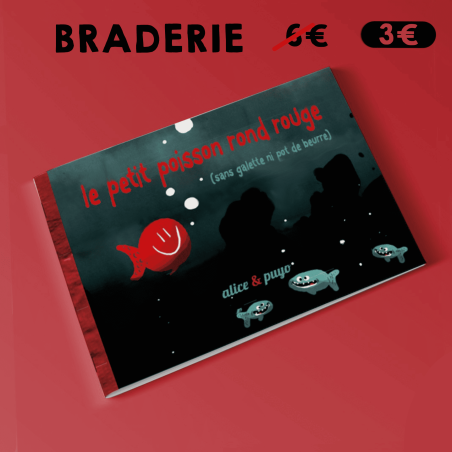 Le Petit Poisson rond rouge - version souple
