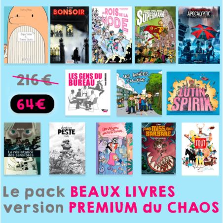 Pack beaux livres PREMIUM du CHAOS