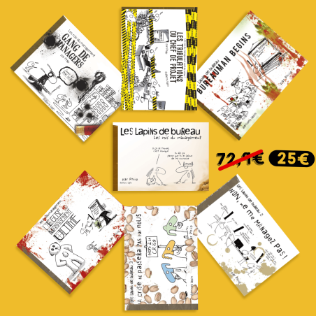 Les Lapins de bureau - ULTIME COFFRET