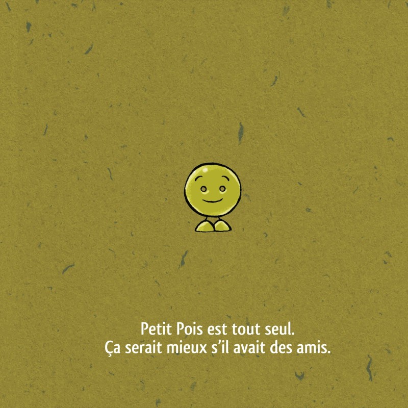 Un Petit Pois tout seul
