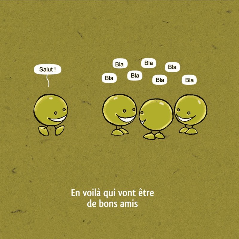Un Petit Pois tout seul