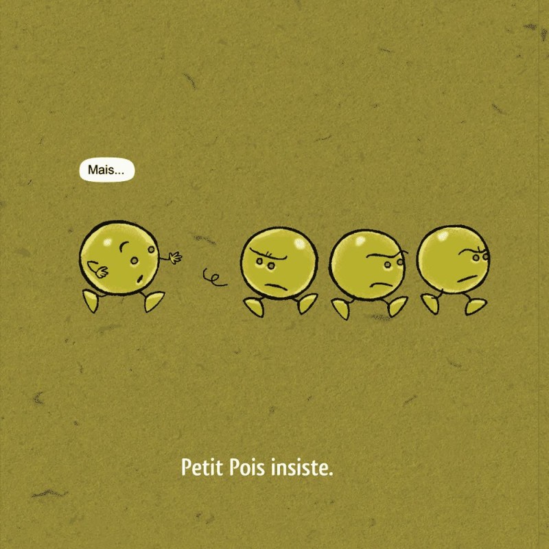 Un Petit Pois tout seul