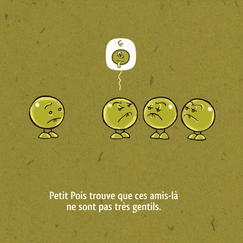 Un Petit Pois tout seul