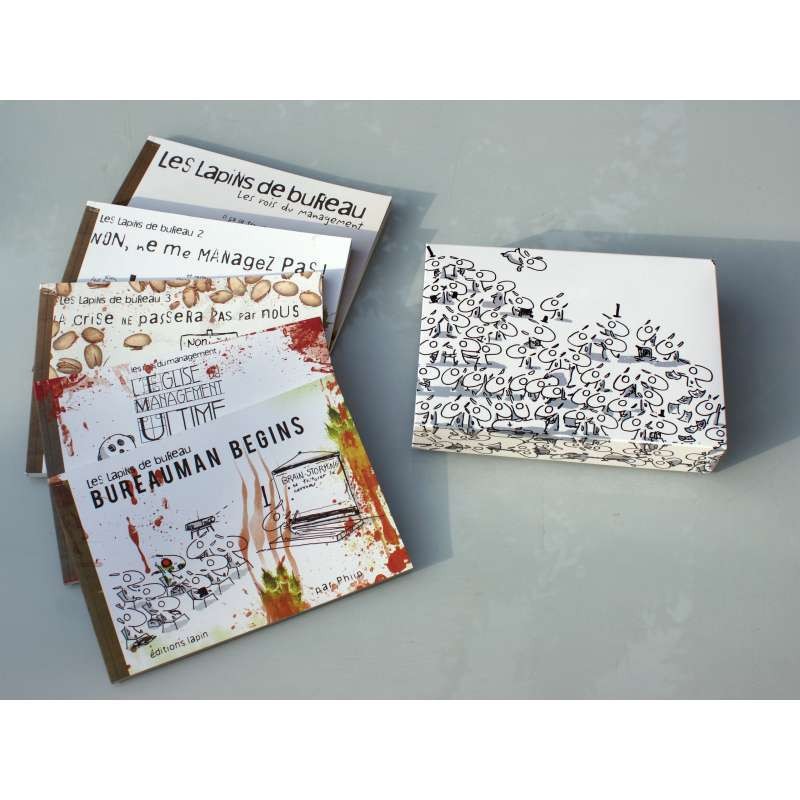 Les lapins de bureau - ULTIME COFFRET