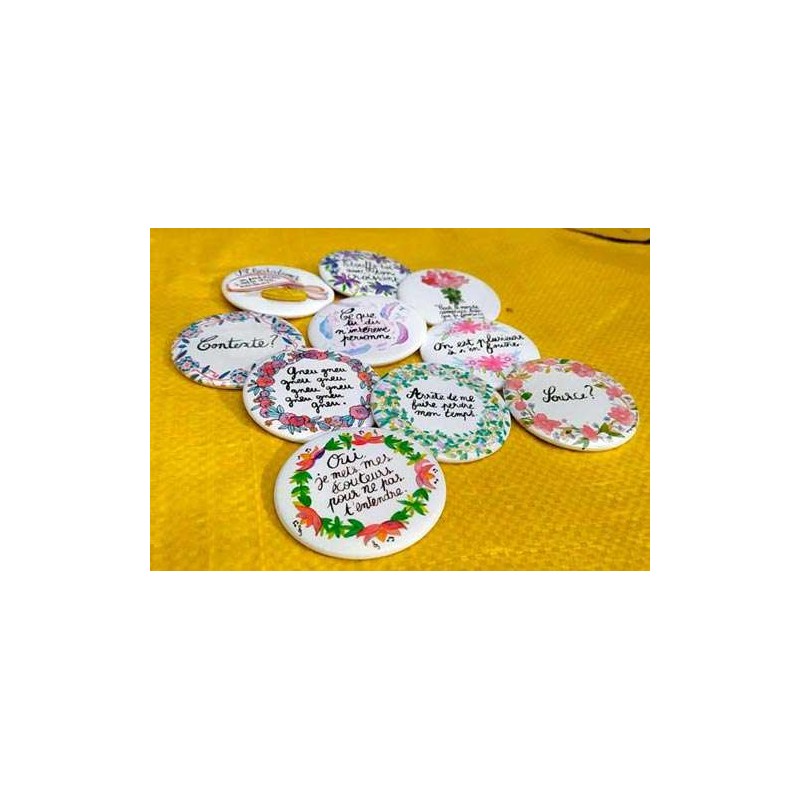 Badges Deloffre - Ta gueule !