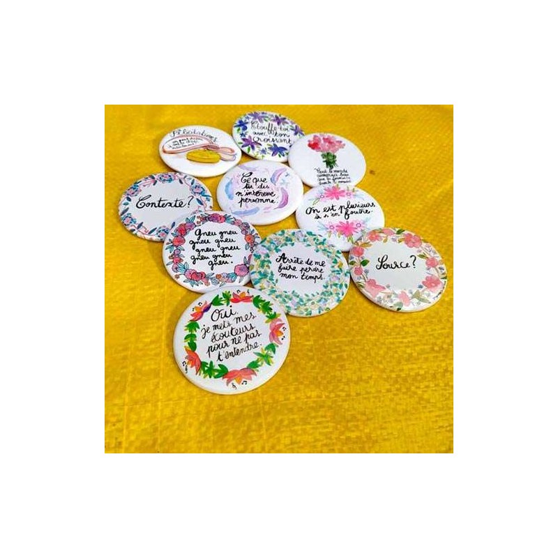Badges Deloffre - Ta gueule !