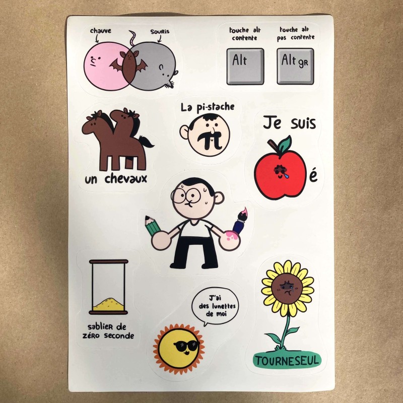 Les stickers Petit Pied
