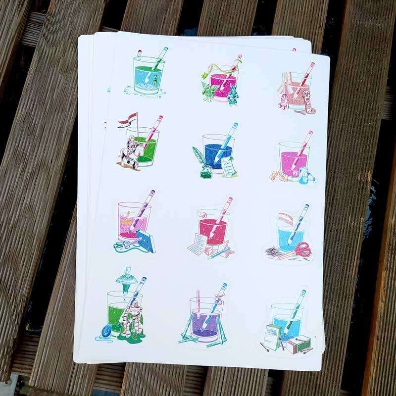 Les stickers Tim