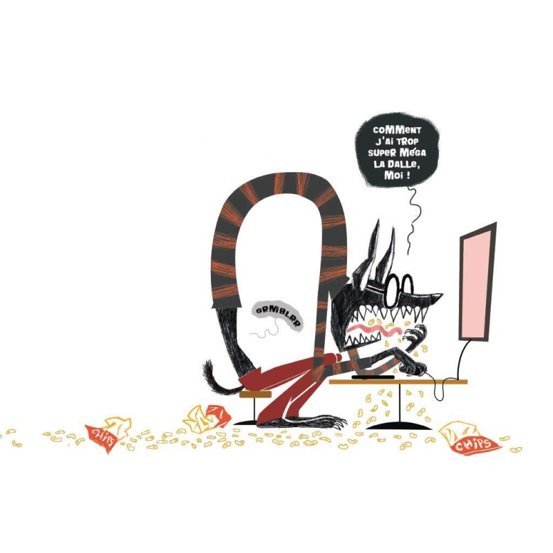 Le loup et les 7 chevrettes d'Internet