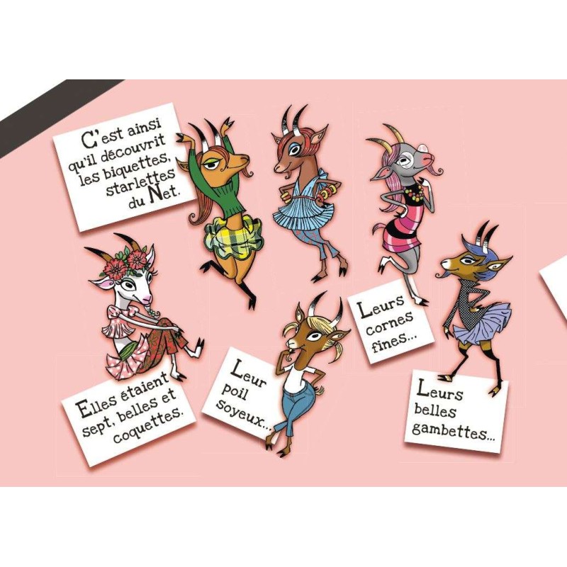 Le loup et les 7 chevrettes d'Internet