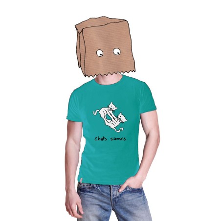 Tee-shirt Chats Siamois