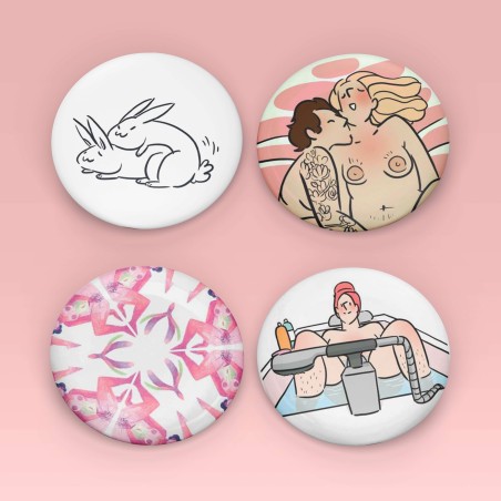 badges Vrai Sexe de la Vraie Vie