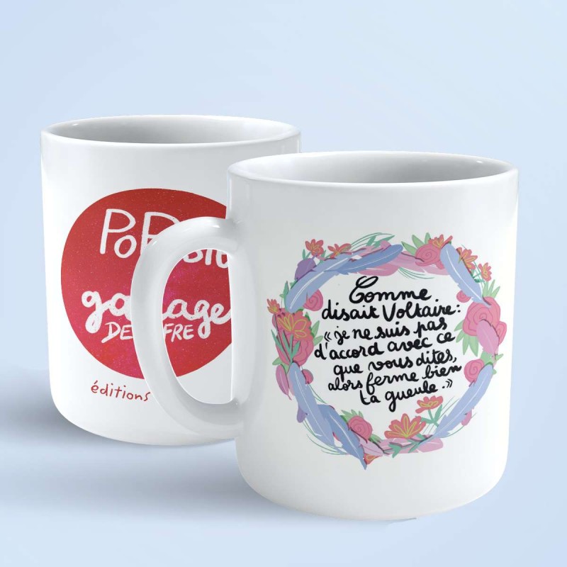 Mugs PoPésie × Deloffre