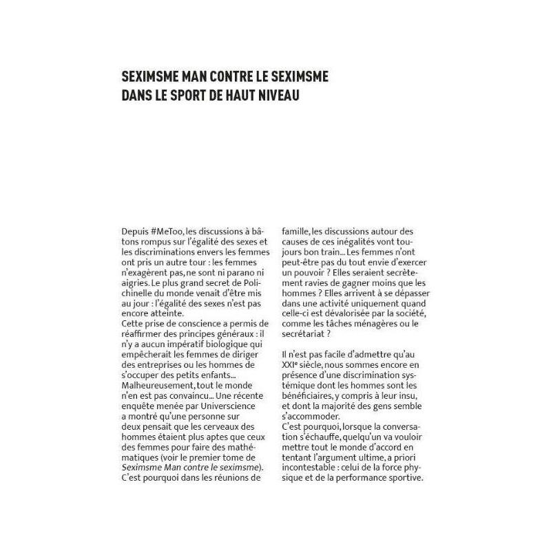 Seximsme Man fait du sport