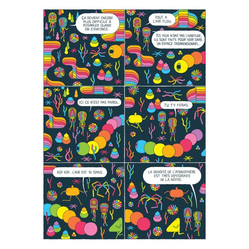 Sous la maison, par Jesse Jacobs