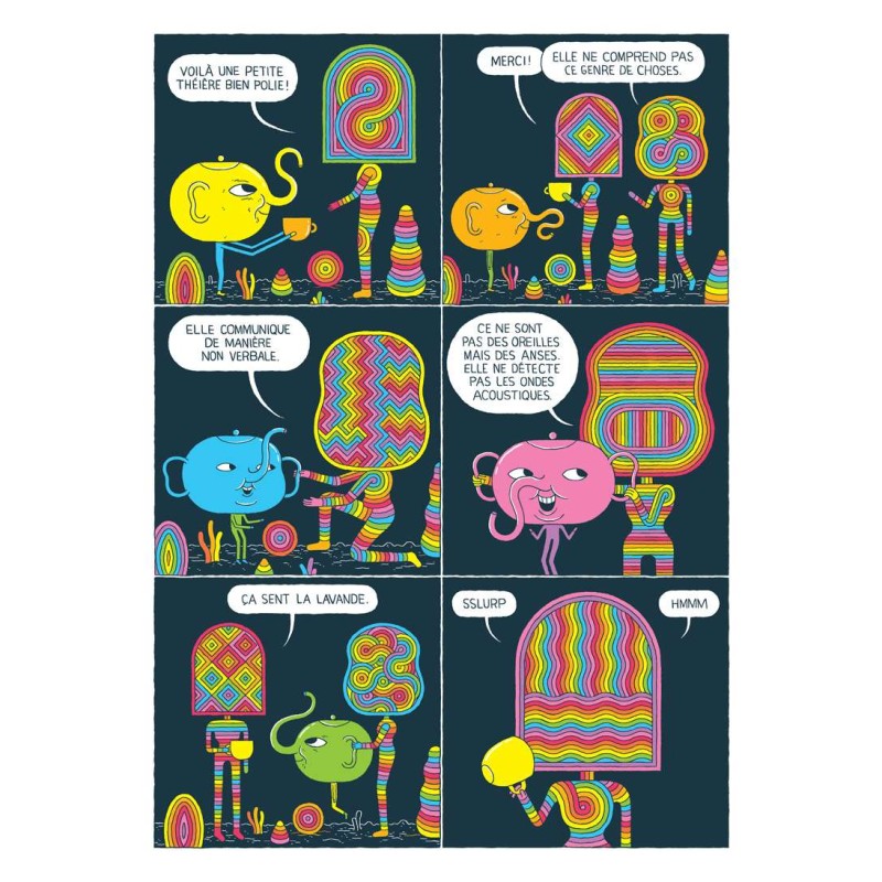 Sous la maison, par Jesse Jacobs