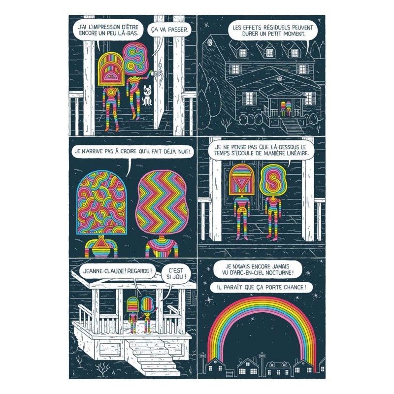 Sous la maison, par Jesse Jacobs