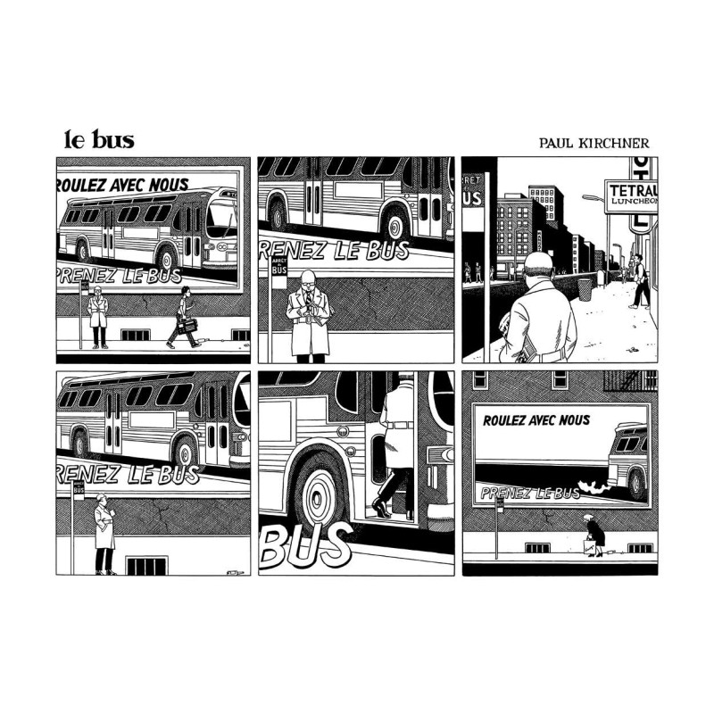 Le bus, couverture