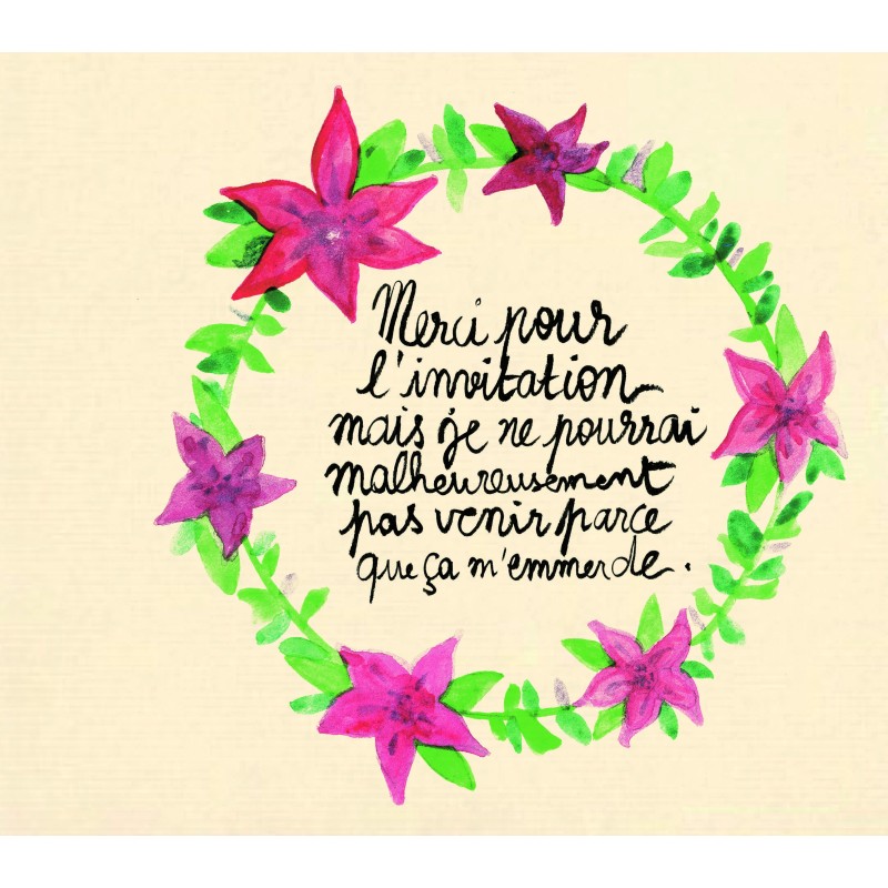 les cartes de désavoeux