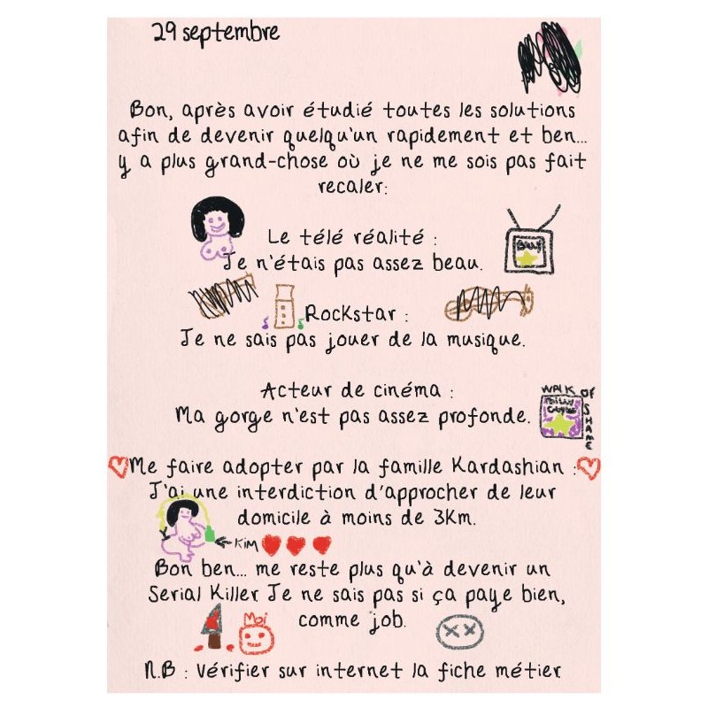 Le petit livre rose d'un serial killer