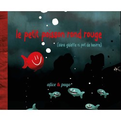 Le Petit Poisson Rond Rouge - version cartonnée - Livre d'occasion