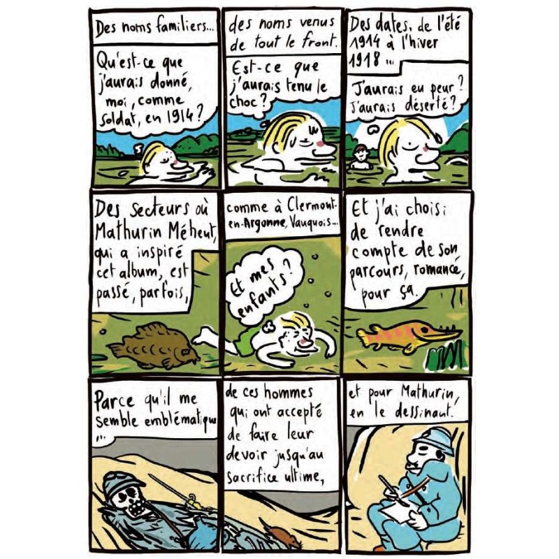 Mathurin soldat, un crayon dans le canon - réédition