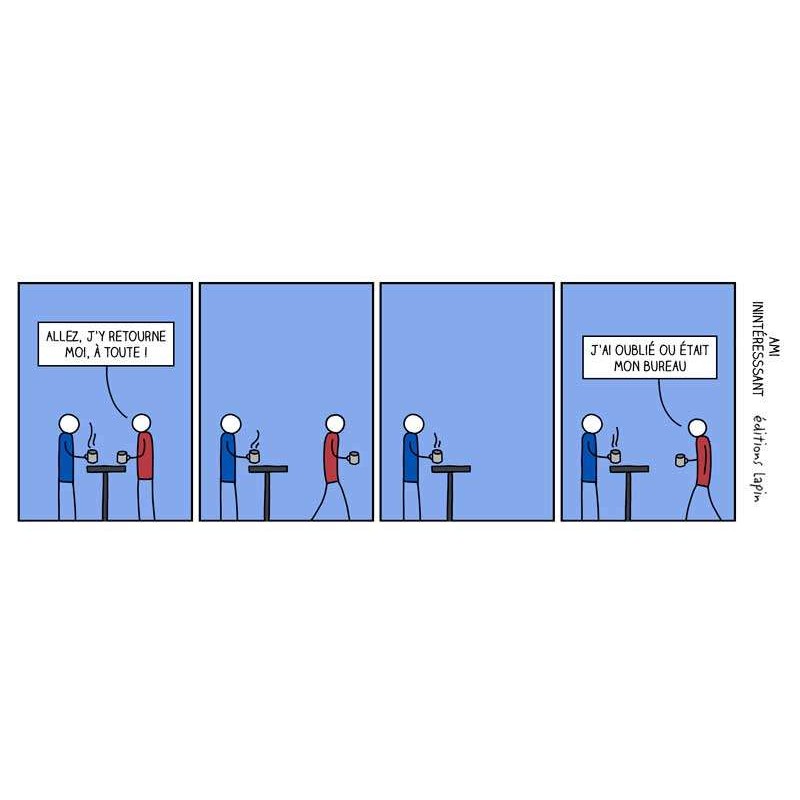 mug ami inintéressant