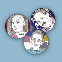 PACK BADGES -  40 LGBTQ+...