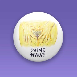 Badges - Les vulves c'est la vie - PACK