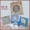 Les trois désavoeux avec un tote-bag - PACK